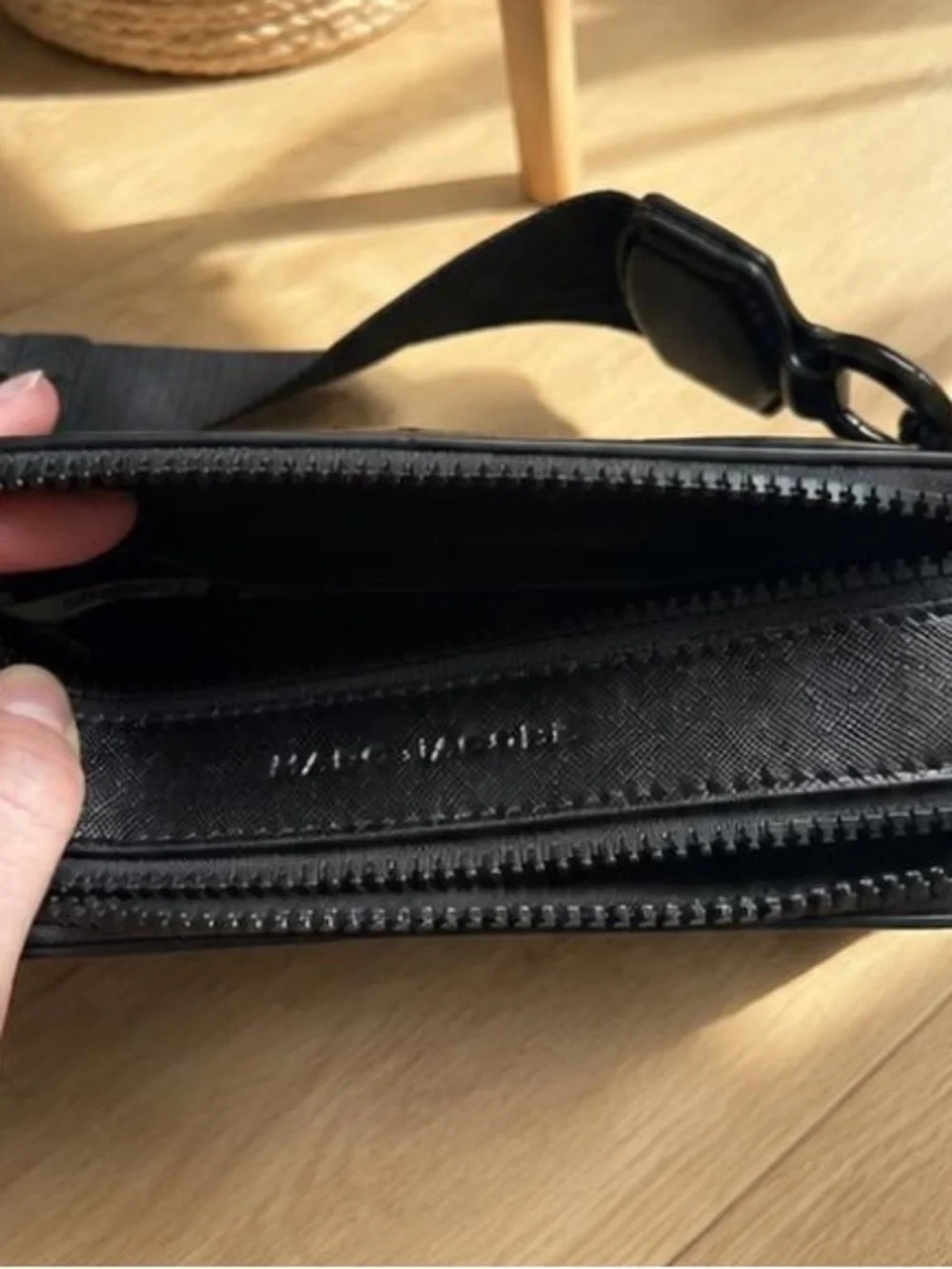 Marc Jacobs Black Compact Crossbody Camera Bag